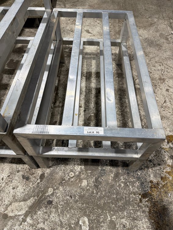 NSF HD aluminum dunnage rack