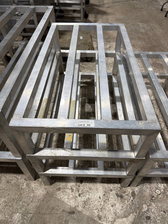 NSF HD aluminum dunnage rack
