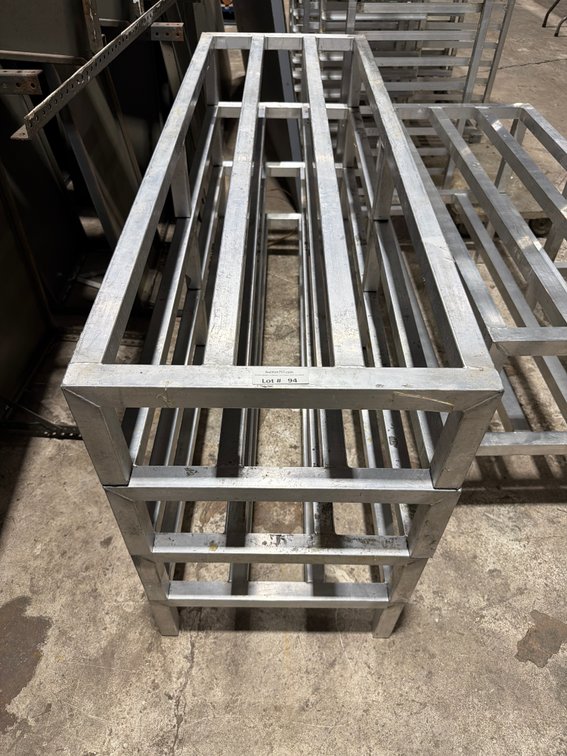 NSF HD aluminum dunnage rack