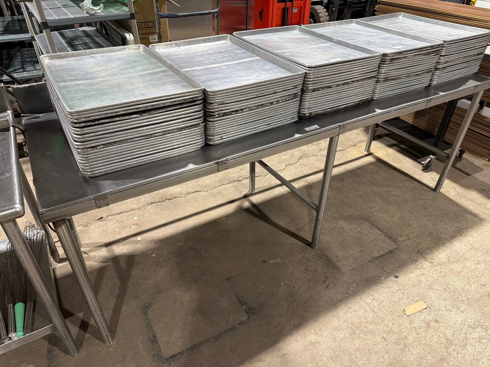 NSF HD stainless work prep table
