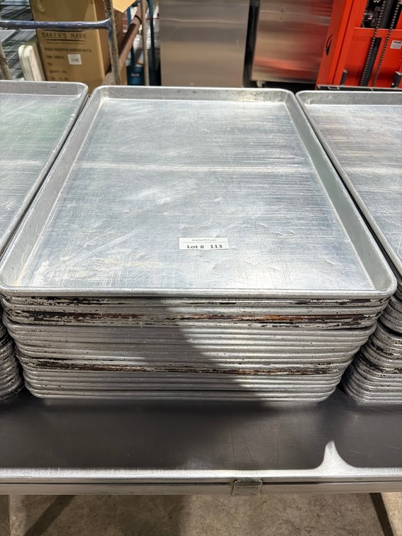 Full size aluminum sheet pans