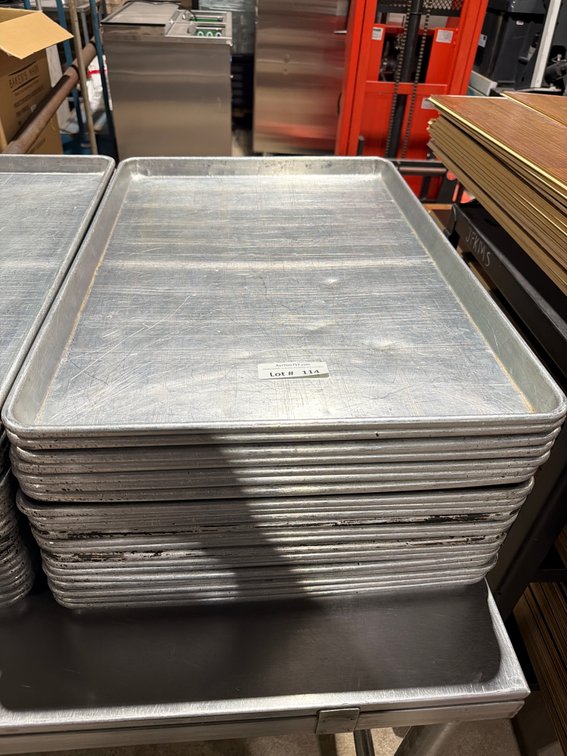 Full size aluminum sheet pans