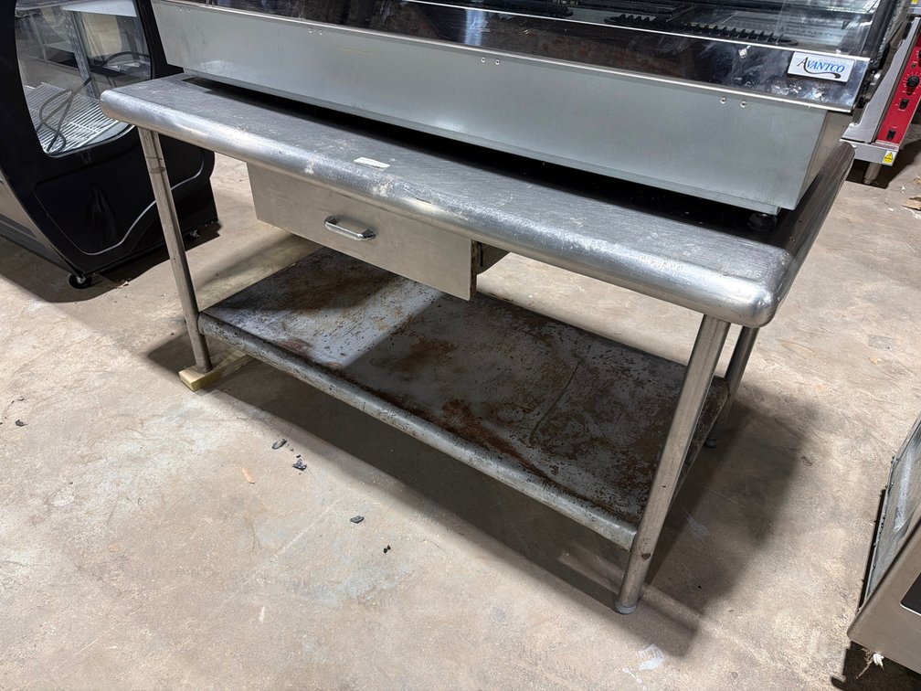 HD NSF stainless work prep table