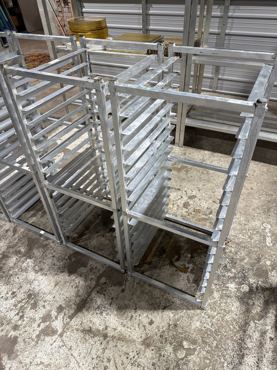 NSF full size HD aluminum sheet pan rack