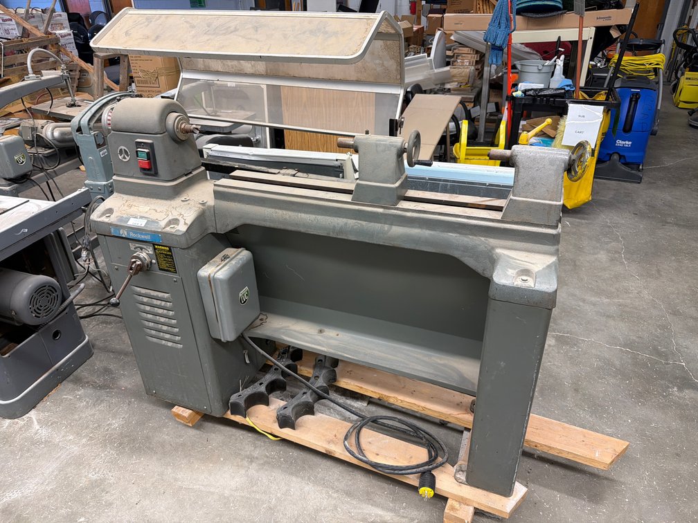 Rockwell wood lathe