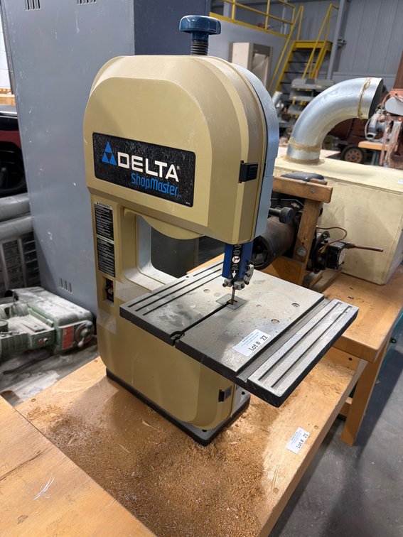 Delta shopmaster tabletop band saw