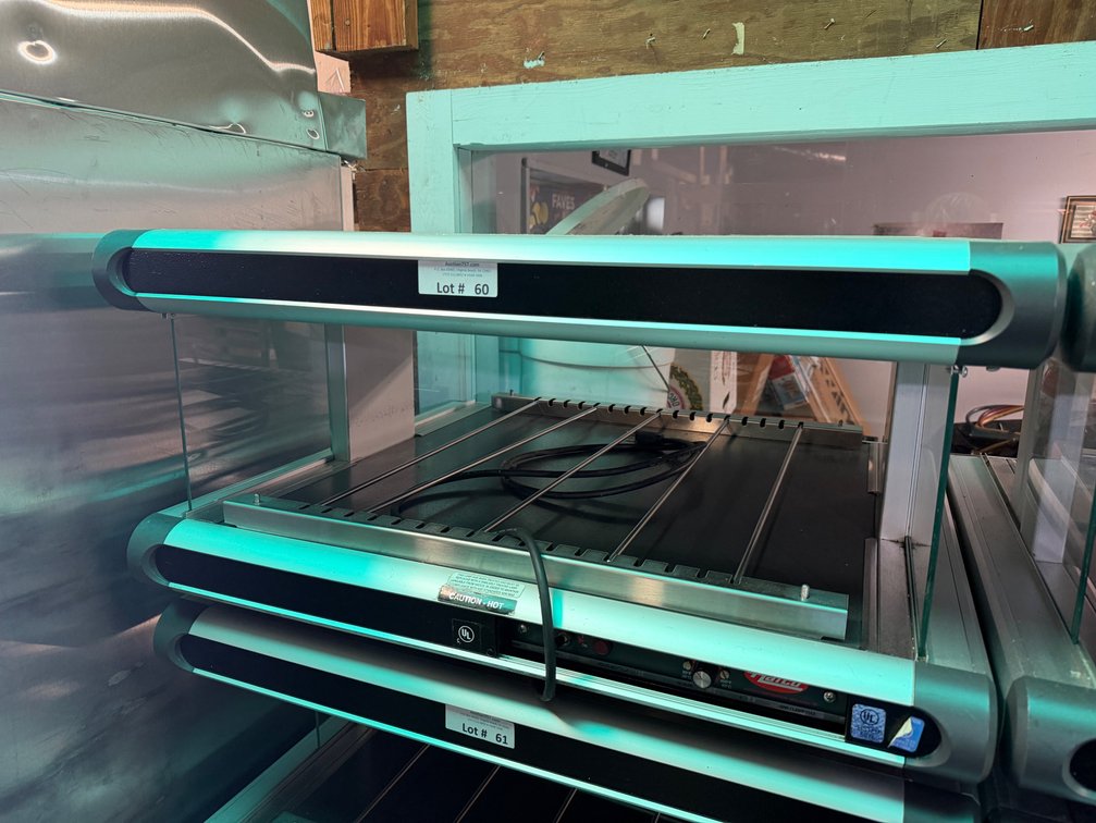 Hatco countertop pass-thru food warmer