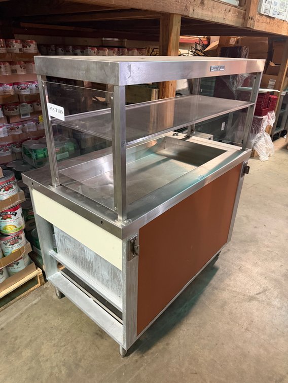 Servolift refrigerated prep line