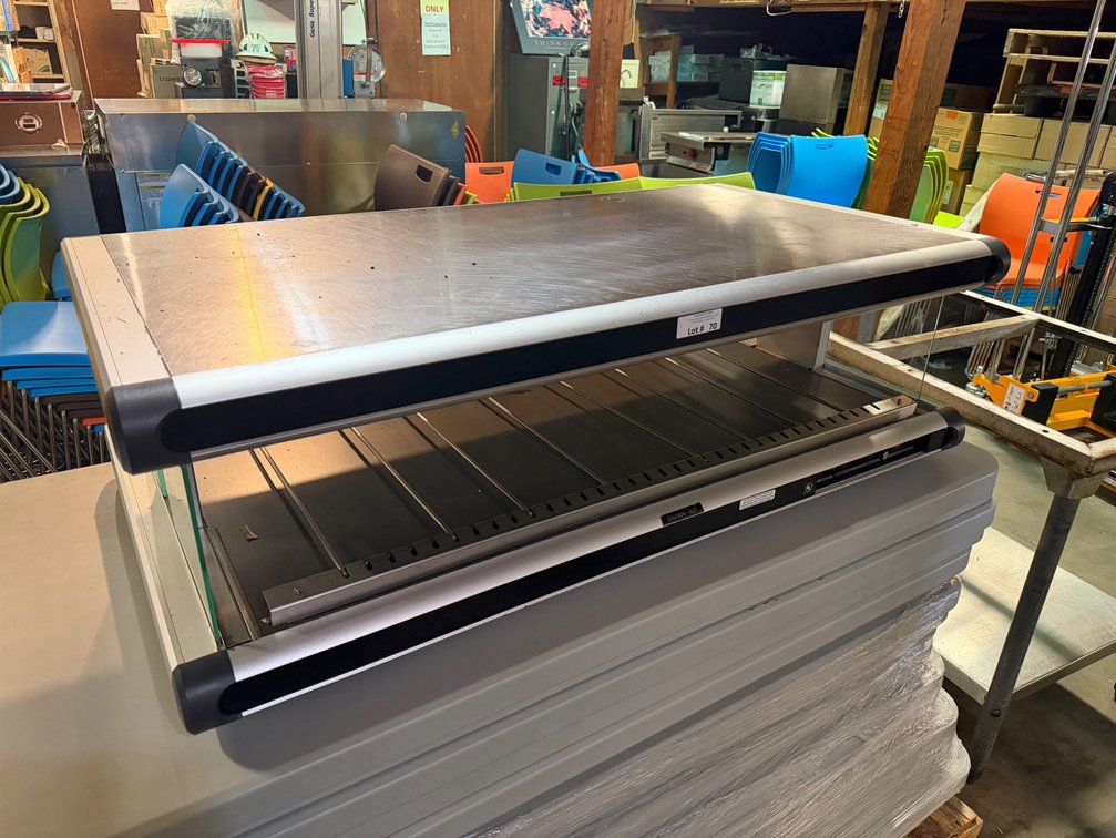 Hatco countertop pass-thru food warmer