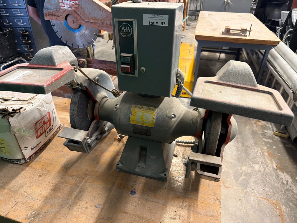 Baldor bench grinder