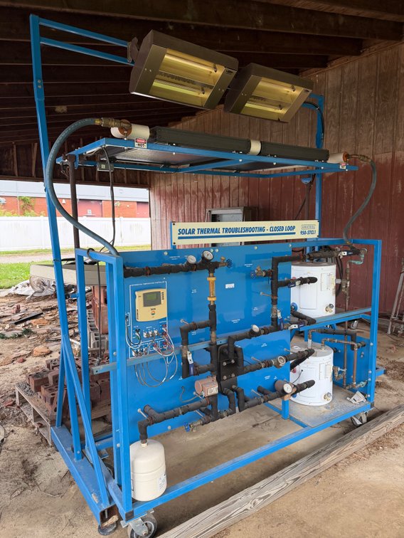 Amatrol Solar Thermal Troubleshooting Closed-Loop Training System