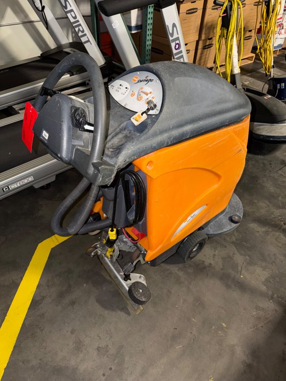 Taski Swingo 855B automatic floor scrubber