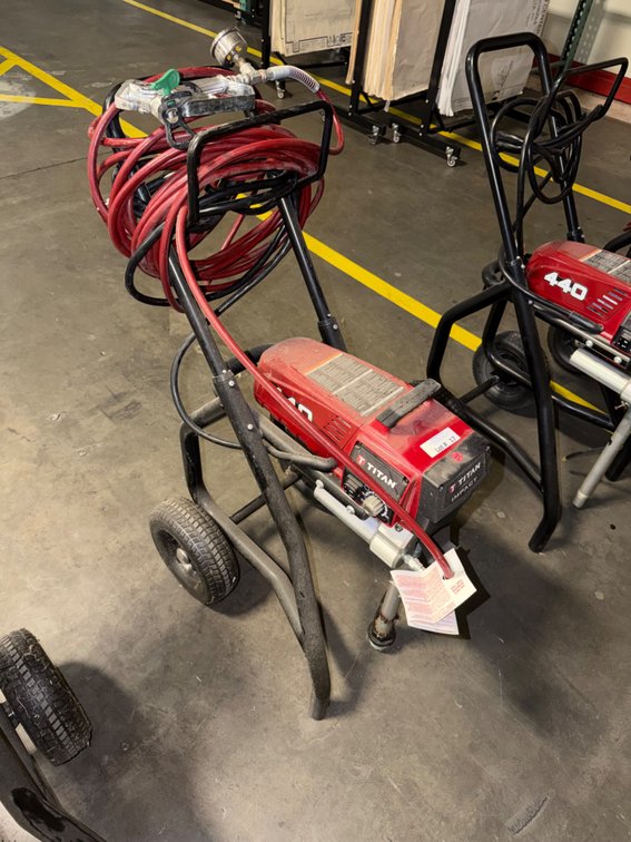 Titan 440 paint sprayer