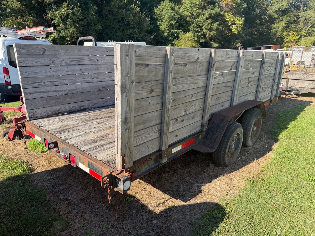 Proline dual axle 6x16 trailer with sides