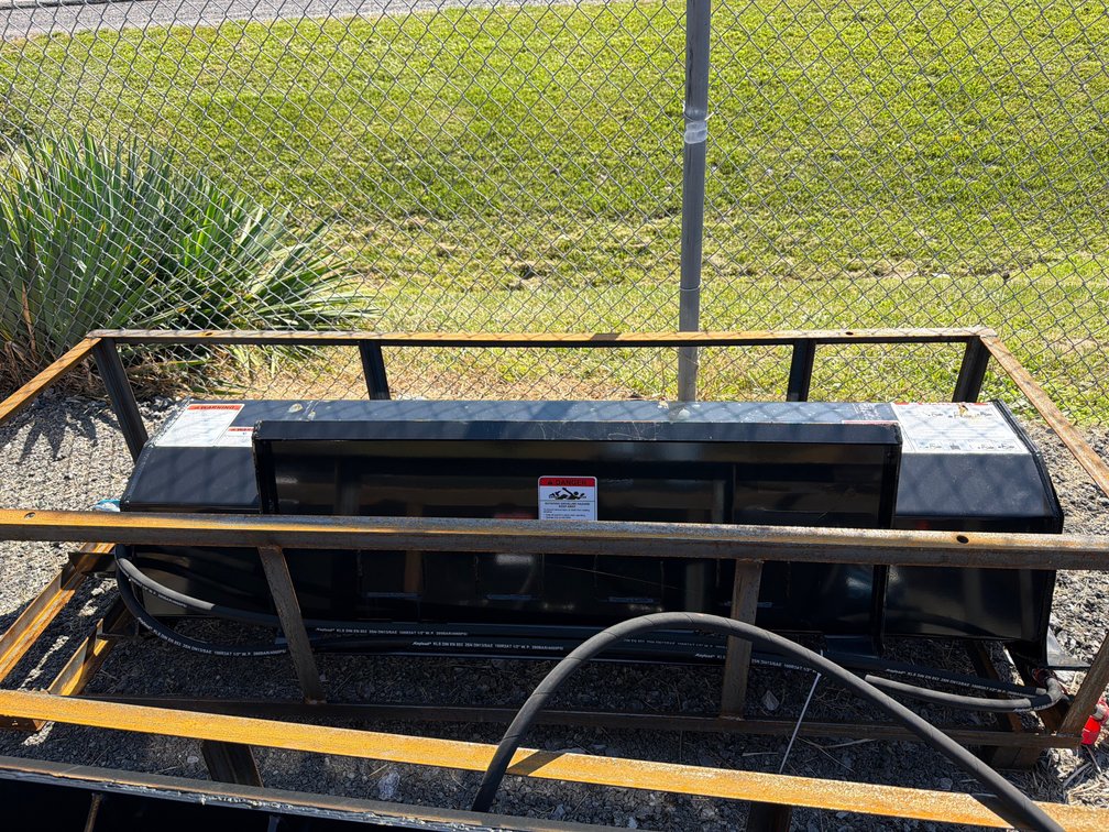 Unused Mower King Skid Steer Rotary Tiller
