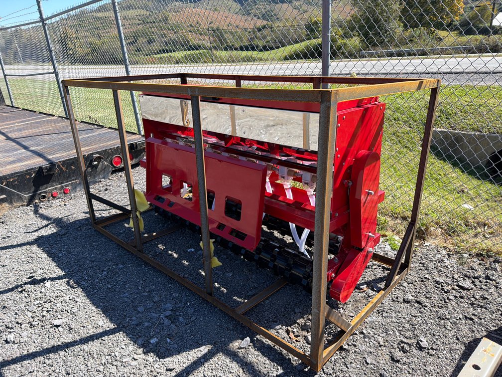 Unused AGT Skis Steer Seeder
