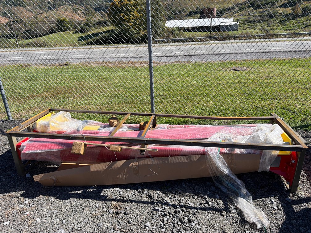 Unused AGT Two-Post Base Plater Auto Lift