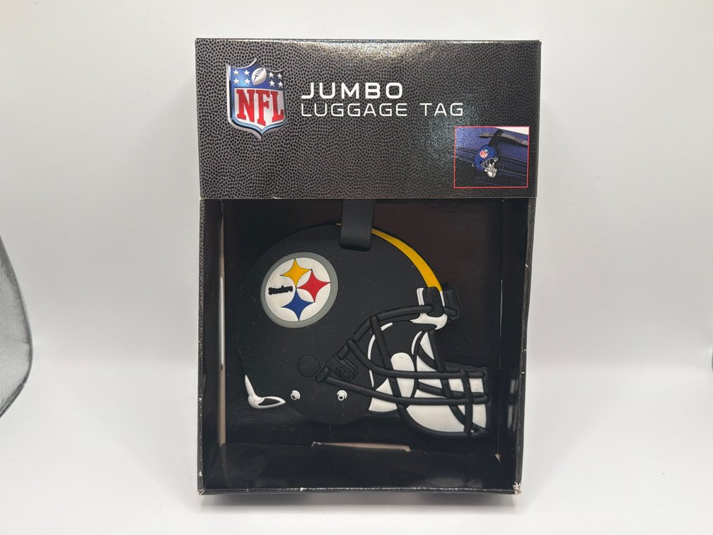 Steelers Jumbo Luggage Tag