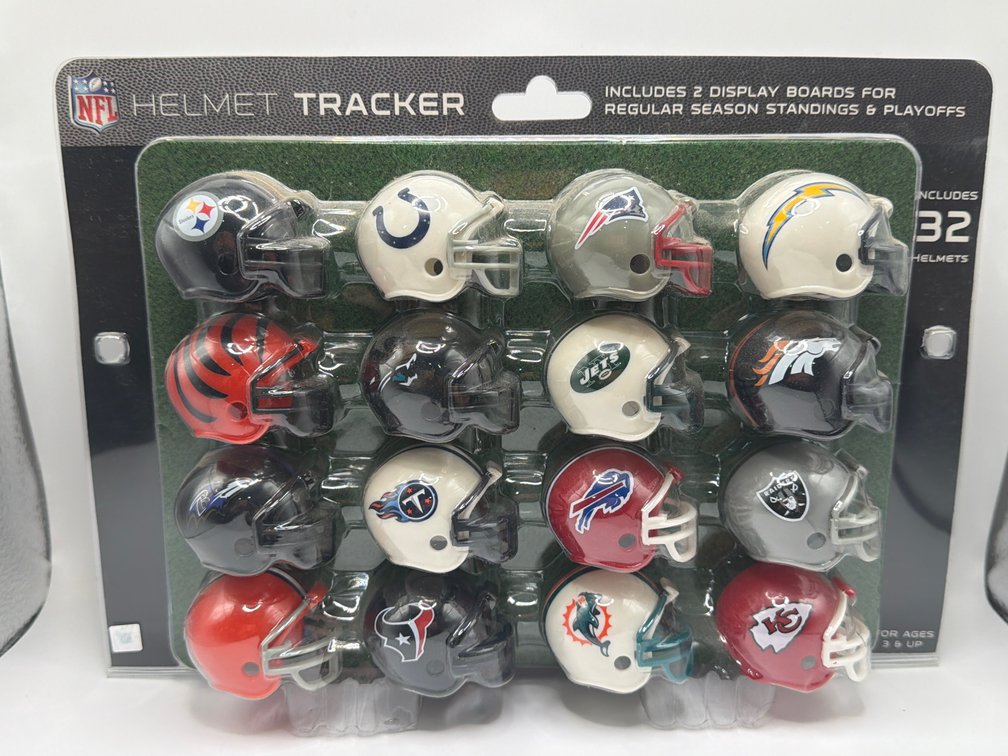 NFL Helmet Tracker Set