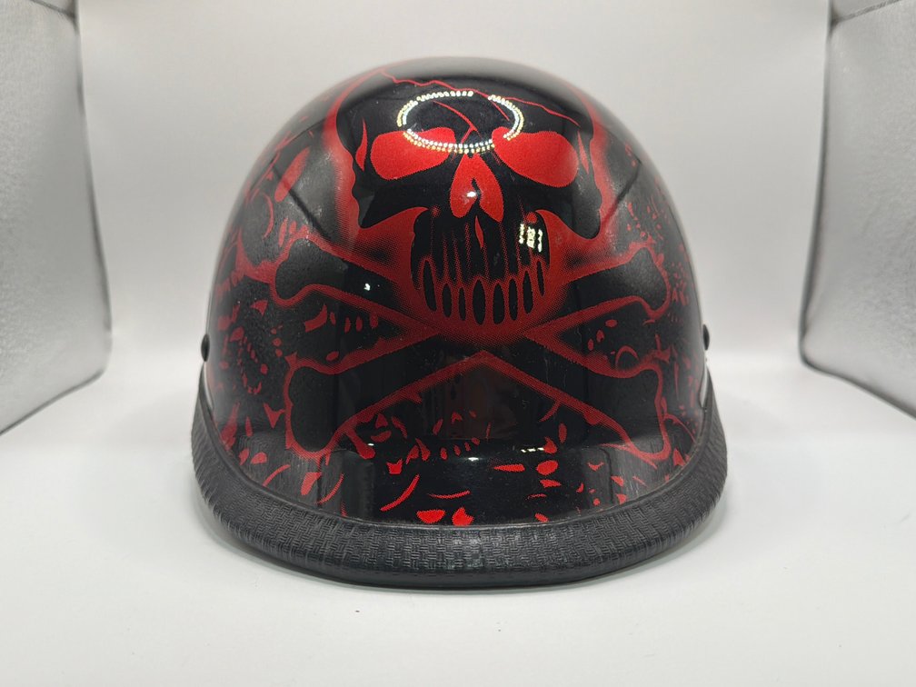 DOT Novelty Half Shell Helmet