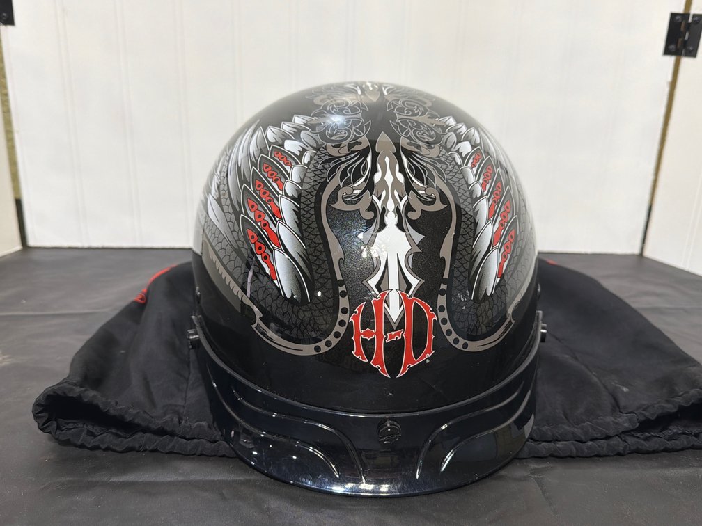 Harley Davidson Helmet w/ Dust Bag