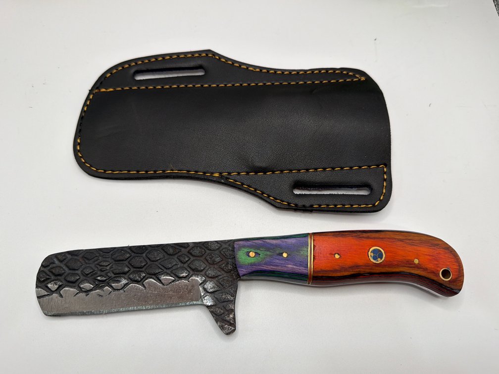 Damascus Style Cowboy Knife