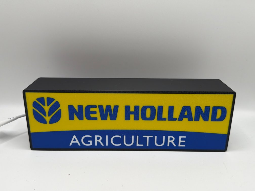 New Holland Lit Sign