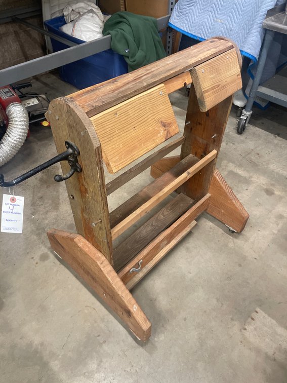 Wooden Saddle Stand