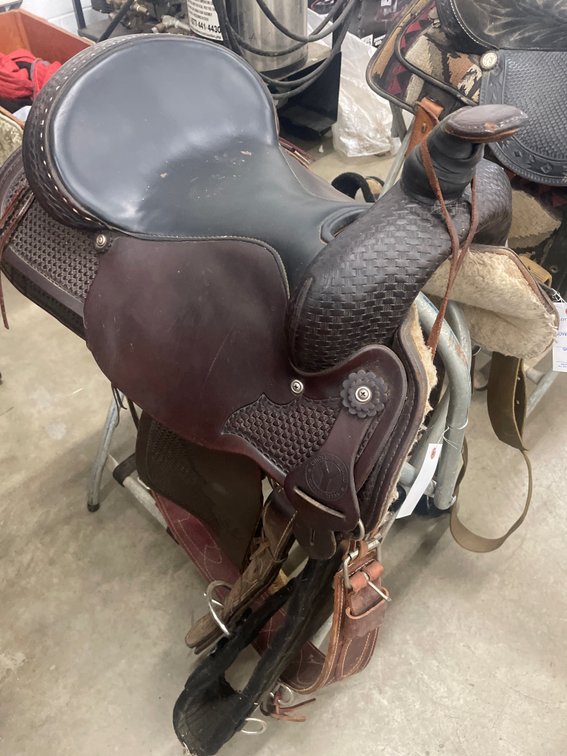 Circle "Y" Brand 17" Saddle
