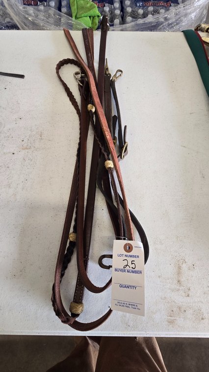 Mixed Lot of Leather Horse Tack