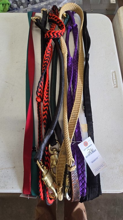 Mixed Lot of Braided Horse Tack