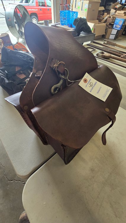 Leather Saddle Bags