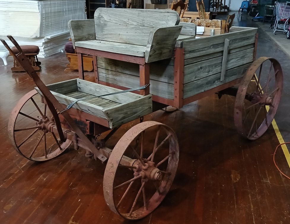 Antique Ice Wagon