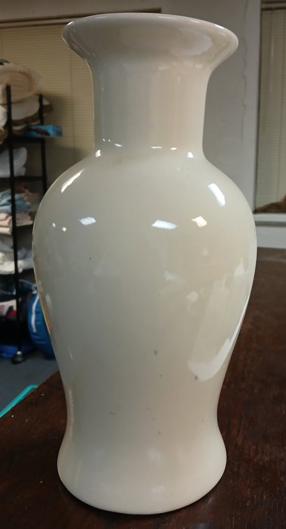 Tall Blonde Vase