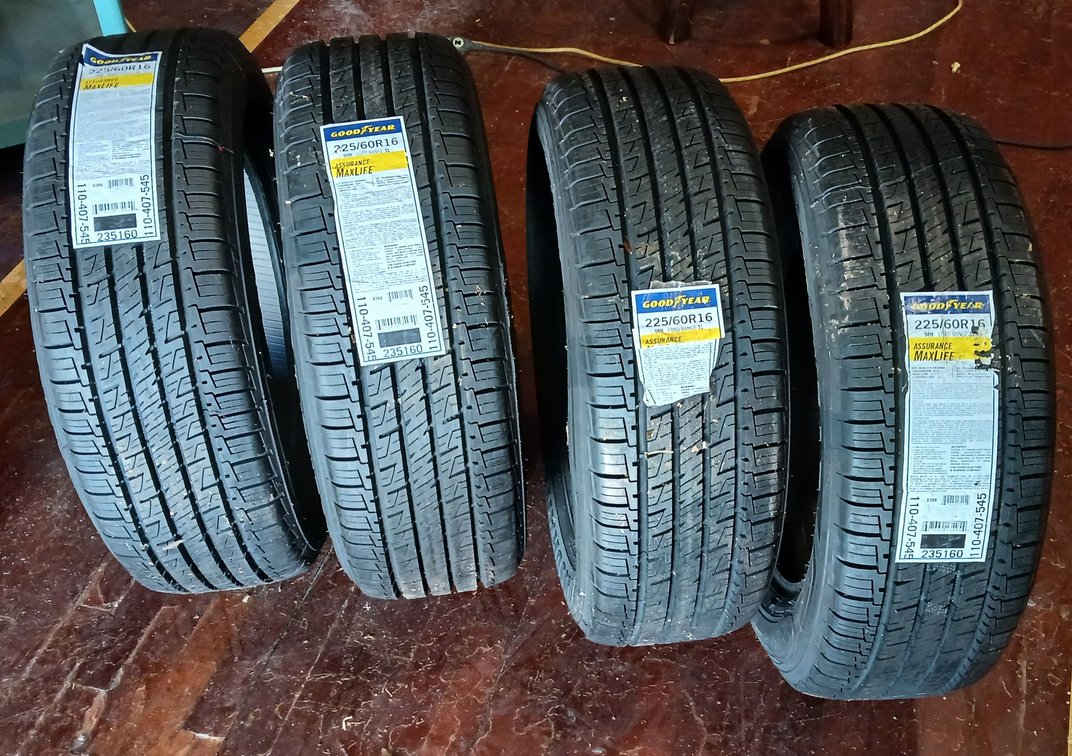Brand New Goodyear Assurance Tires