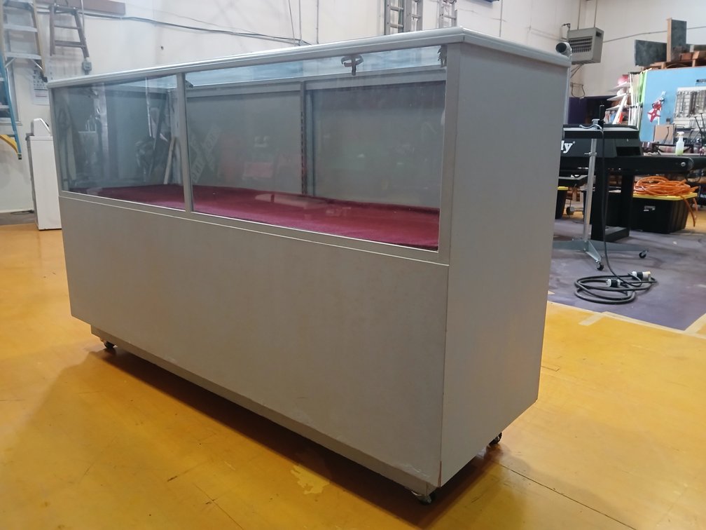 Display Case with Drawers