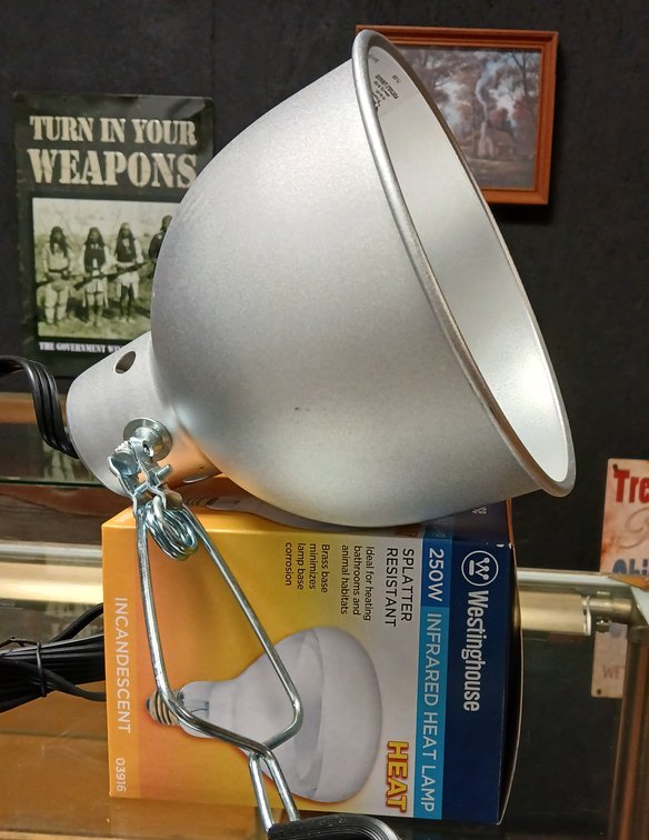 New Heat Lamp with Bulb