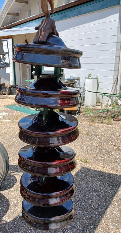 Antique Glazed Ceramic Insulators