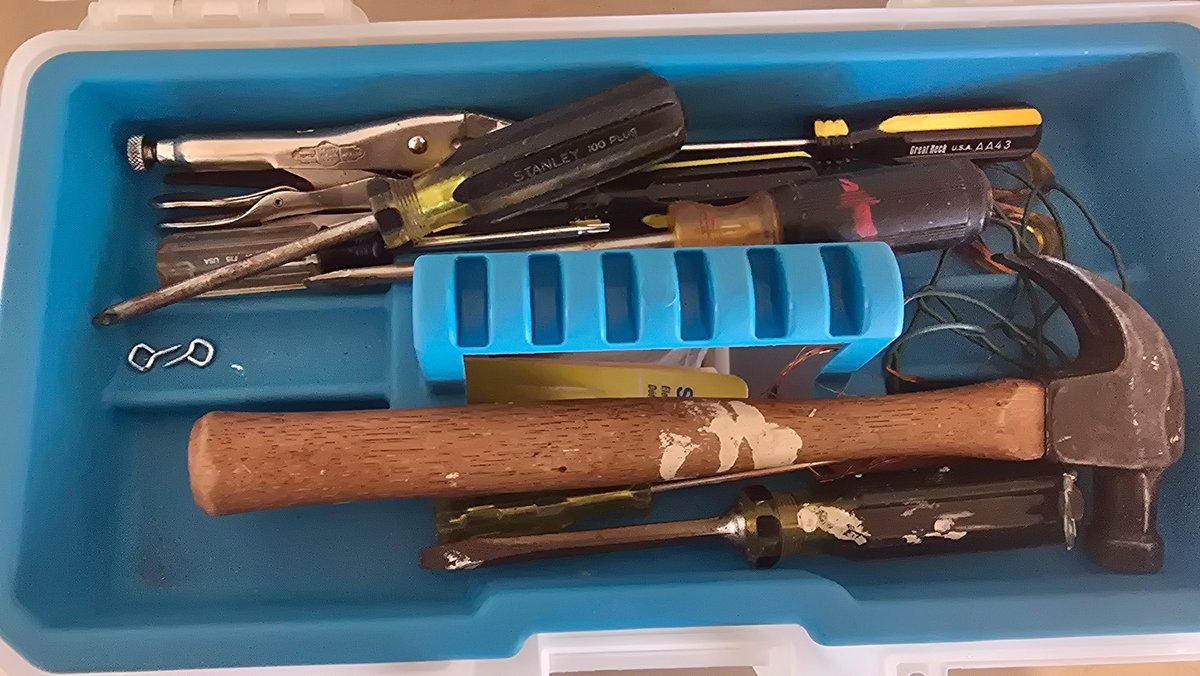 16" Tool Box w/ Misc. Tools