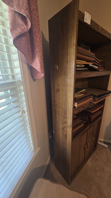 Wooden Bookshelf