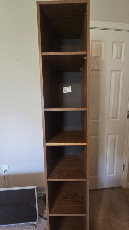 Tall Wooden Cabinet - 12"x72"