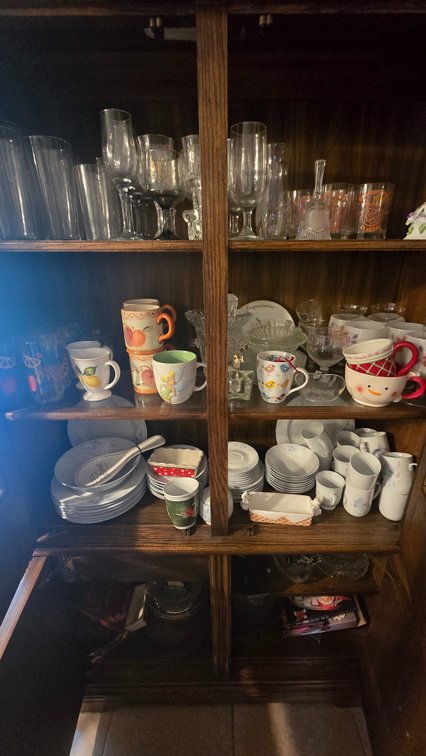 Contents of Cabinet
