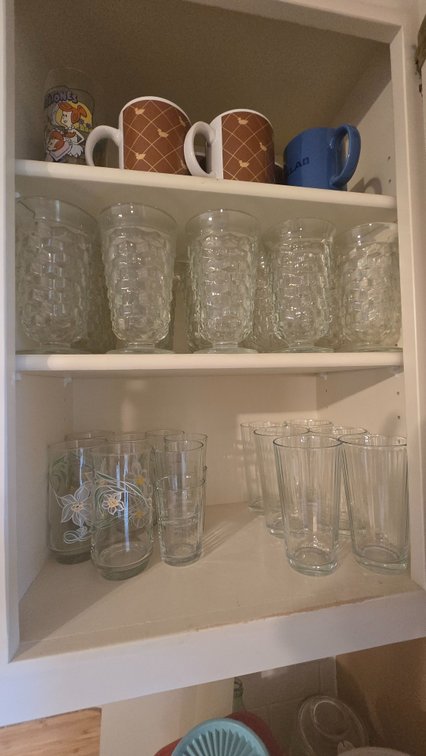 Kitchen glassware