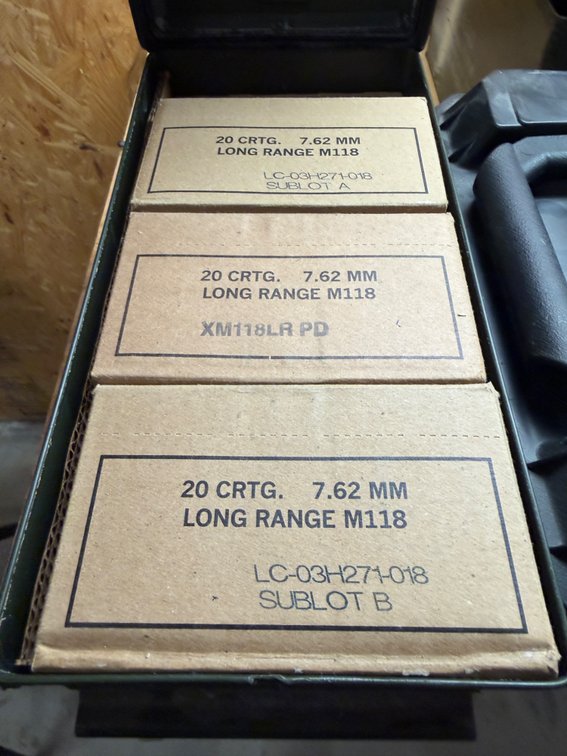 460 Rounds of 7.62mm
