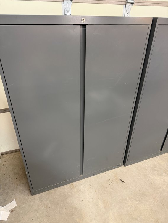 Metal Cabinet - 18"x36"x53" w/key