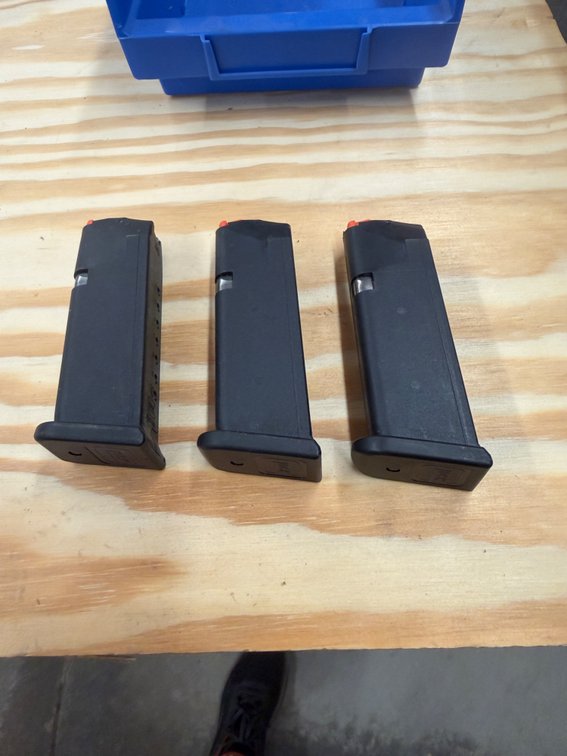 3 Glock .40cal. Mags - 10round