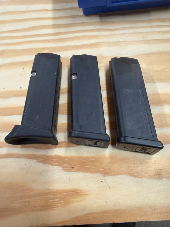3 Glock .40cal. Mags - 13 round