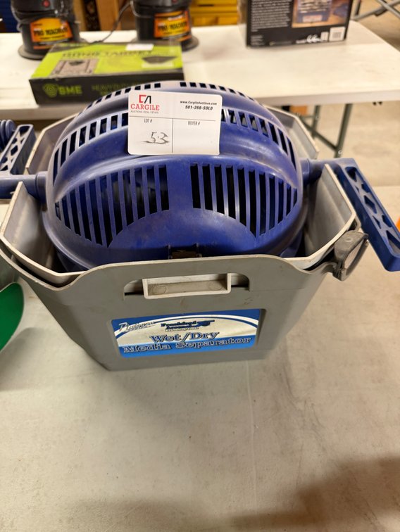 Wet/Dry Media Separator
