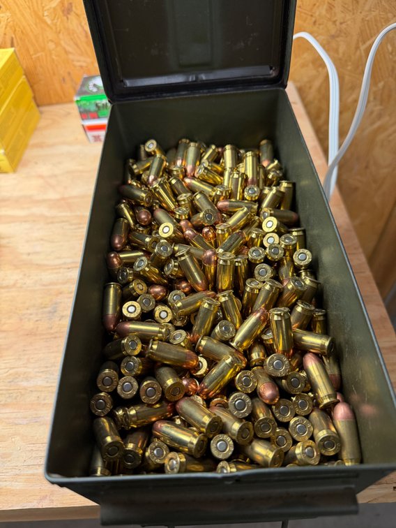 1000 Rounds of .45auto - 230gr FMJ