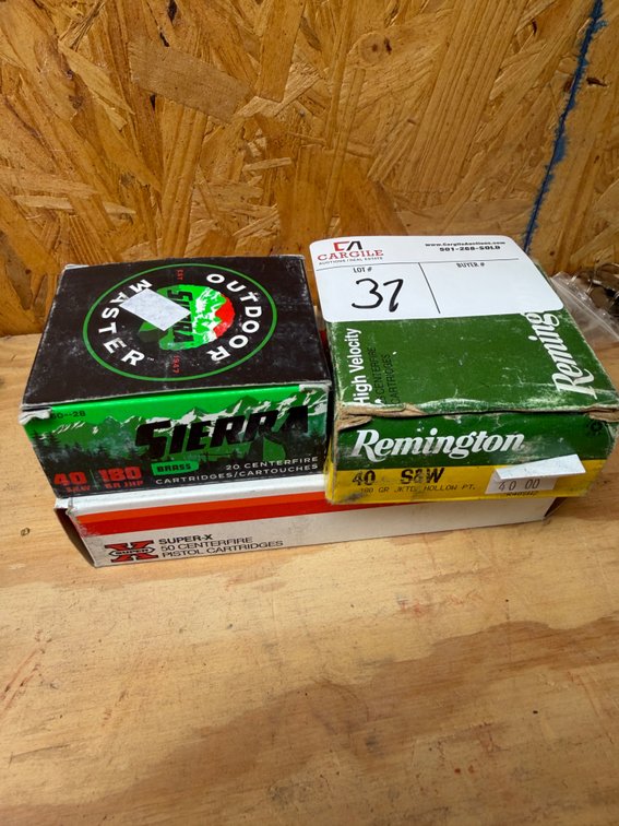 95 Rounds of Assorted .40S&W